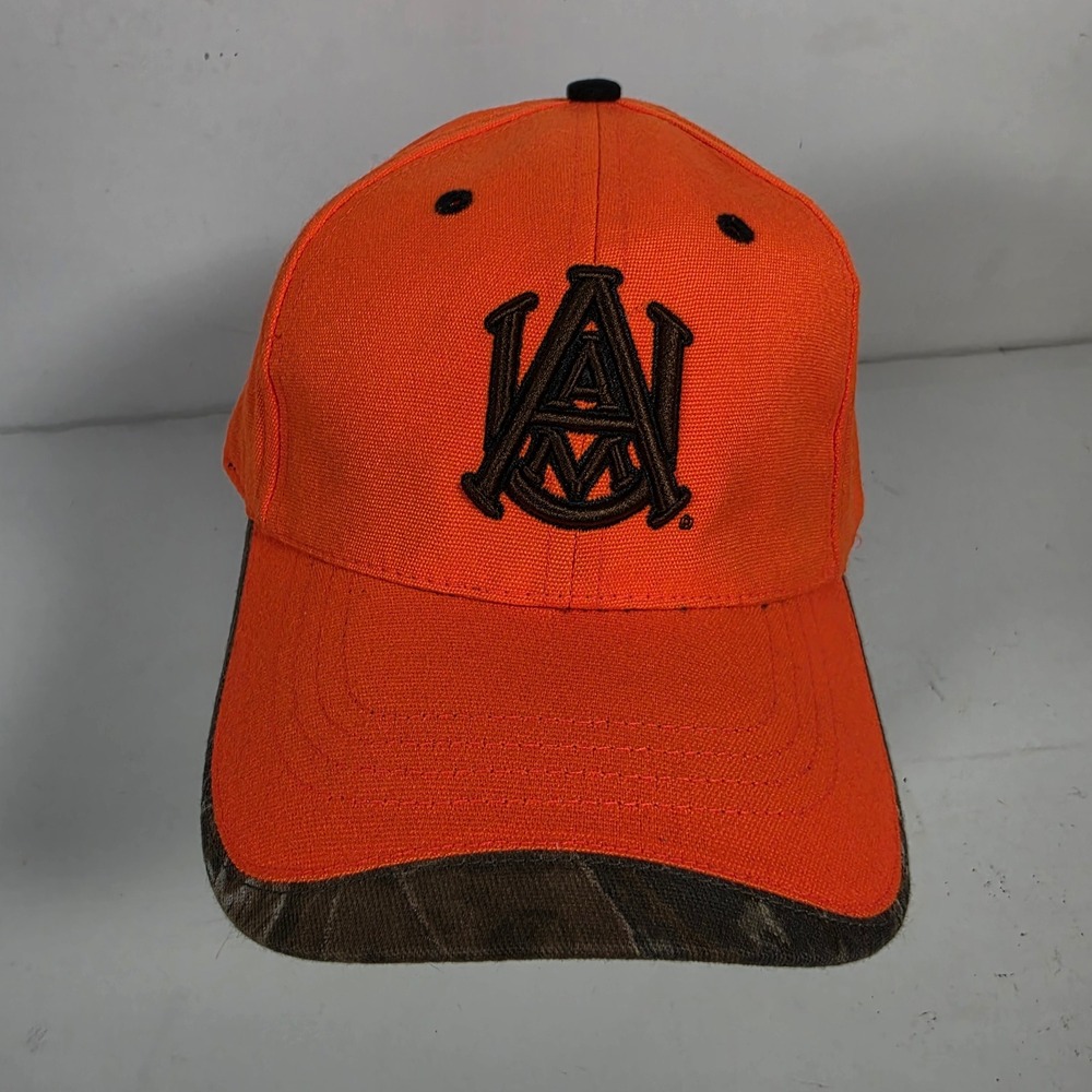 Auburn Tigers Hat Joe's Sportswear by The Game Blaze Orange Camo NWT Adjustable